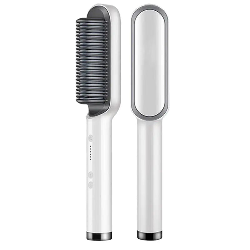 2-in-1 Negative Ion Hair Straightener Comb