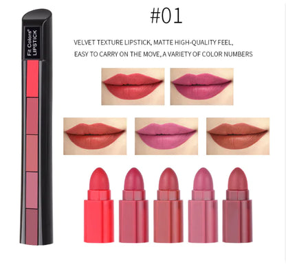 5 in 1 Velvet Matte Lipstick